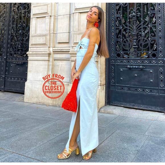 ZARA Strappy Midi Dress NWT LAST ONE!!! - Picture 6 of 16